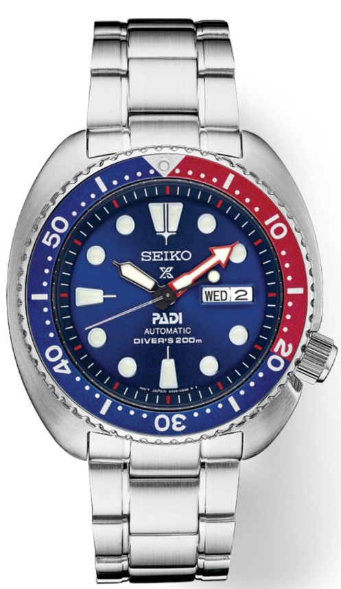 Seiko Prospex PADI Divers Automatic Stainless Steel Mens Watch SPRE99